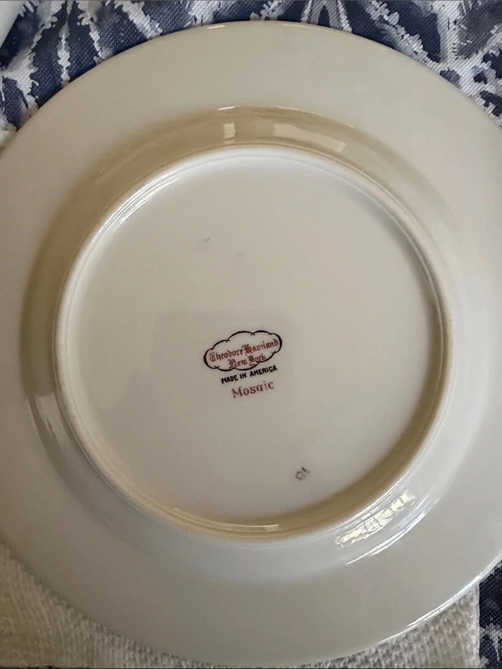 Haviland Limoges classic ivory